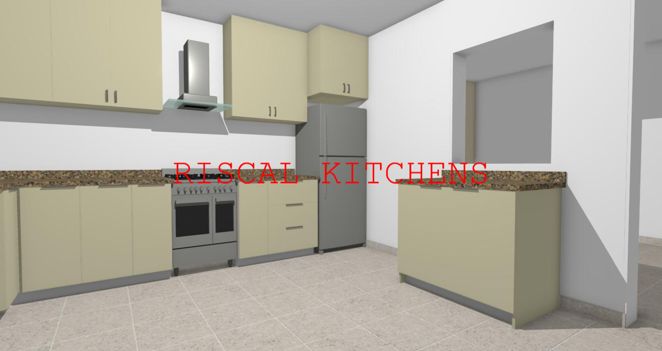 Nakuru Kitchen Design Render 2 image
