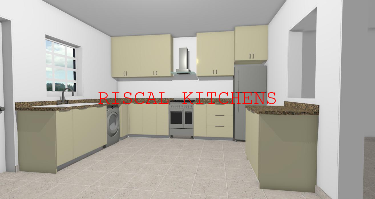 Nakuru Kitchen Design Render 5 image